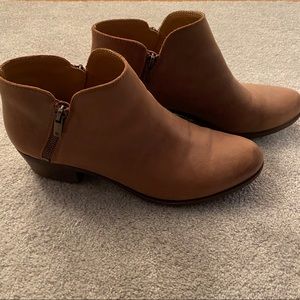 Lucky Brand booties brown size 10